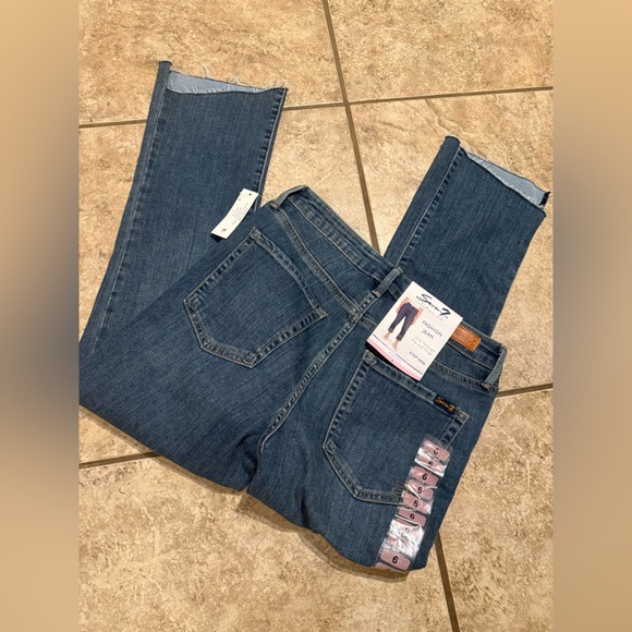 NWT Seven7 Classic Blue Women's Jeans - Picture 3 of 6